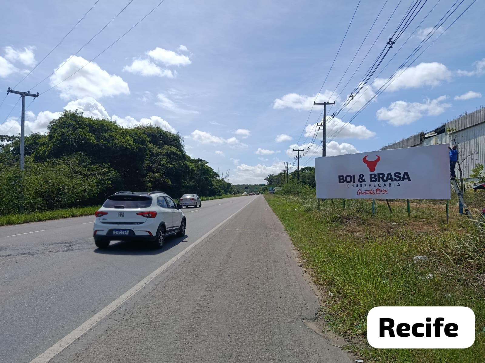 Painel publicitário 1